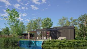 Water Lodge met Infinity Pool | 6 personen