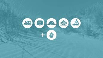 Duinenplaats met water