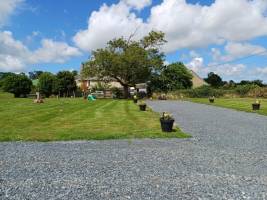 Campingplatz in Juaye-Mondaye, Normandie