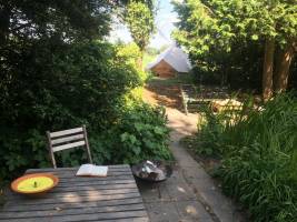 Schlafen Sie unter den Sternen entlang der Berkel