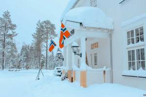 Sprookjesachtige winter in Villa Fregn, Ljørdalen