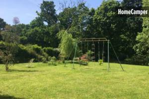 Campingplatz in Saint-Quay-Perros, ruhig und nah am Meer, Bretag