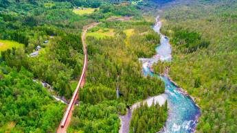 Fly & train Oslo - Bergen