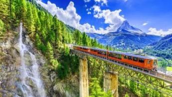 Busreis Saas-Grund in de Zwitserse Alpen