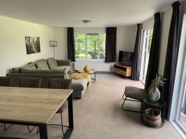 Vechtdal chalet met hond