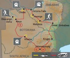 Het beste van Zimbabwe en Botswana (19 dagen)