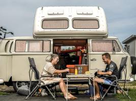 Camperplaats met privé sanitair