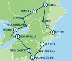 Patriot Trails (11 dagen)