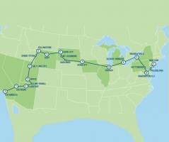New York to Hollywood (20 dagen)