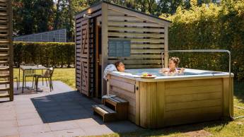 Suitelodges Gooilanden | Luxus-Lodge mit privatem Whirlpool und 