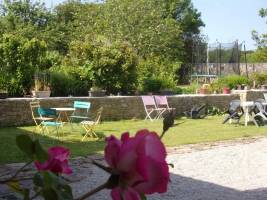 Zeit für einen Zwischenstopp in Vaudreville in der Normandie