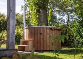 Tiny Cabin met Hottub I 4 personen
