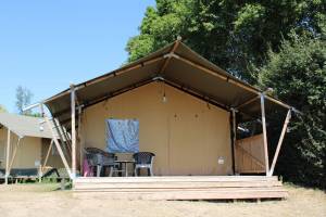 Safari tent 6 person with bathroom