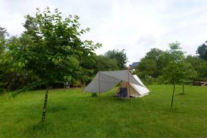 Ein Ort in der Ruhe in der Nähe der Mosel