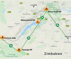 De hoogtepunten van Zimbabwe (13 dagen)
