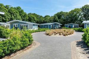 5 persoons luxe chalet op vakantiepark Noordwijkse Duinen met zw