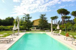Vakantiehuis in Arezzo met zwembad, in Toscane.