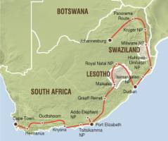 Van Tafelberg tot Kruger (24 dagen)