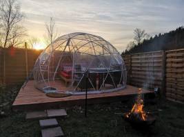 Bubble-Suite Übernachtung im Fichtelgebirge