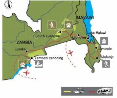 De Wildernis van Zambia & Malawi (18 dagen)