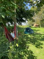 Kleiner Campingplatz am Wasser in IJlst, Friesland