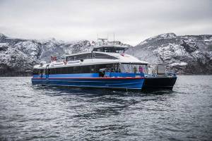 Noorderlicht fjordcruise, per catamaran MS Rygerdronningen