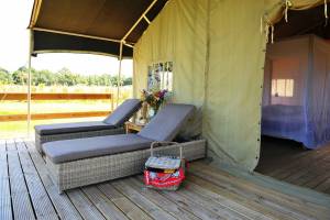 Twentse Buitenleven - Familie lodgetent I luxe kamperen
