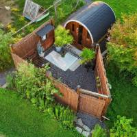 Camping auf einer idyllischen Anhöhe am Rande des Westerwaldes