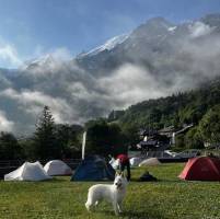 Campingplatz in Les Houches, Auvergne-Rhône-Alpes
