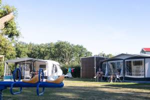 Kampeerplaats met prive sanitair