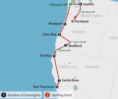 Pacific Northwest Explorer (14 dagen)