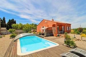 Vakantiehuis in Coustouge met zwembad, in Languedoc-Roussillon.