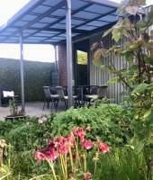 Mini-Campingplatz in Tuin Engelwortel