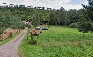 Ruhiges Camping im Nordvogesenwald mit Pferden und Eseln, Grand 