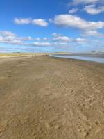 Tipi-Zelt im Dünengebiet an der Südspitze von Texel