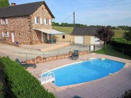 Vakantiehuis in Lagleygeolle met zwembad, in Dordogne-Limousin.
