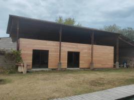 Blick auf die Pyrenäen bei Le Fousseret, Okzitanien