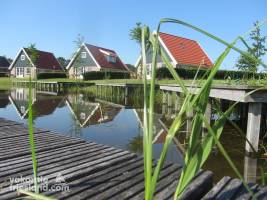 Vakantiehuis Bant omringd door water en bos