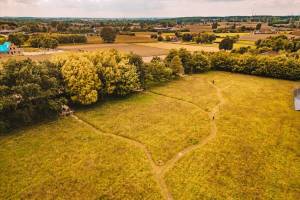 Campingplatz in Wortegem-Petegem, Ostflandern