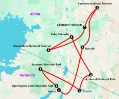 Op avontuur door Kenia en Tanzania (15 dagen)