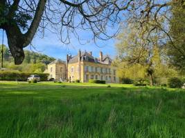 Schloss in den französischen Ardennen