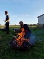 Camping in der Leie-Region