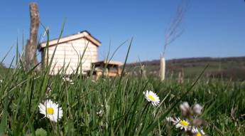 Die Schutzhütte mit 180°-Ausblick