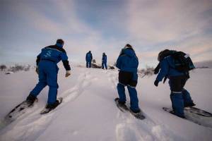 Sneeuwschoenwandeling Snowhotel Kirkenes