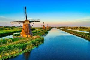 Fahrradreise Niederlande von Ost nach West