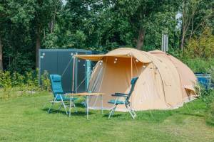 Kampeerplaats met privé sanitair