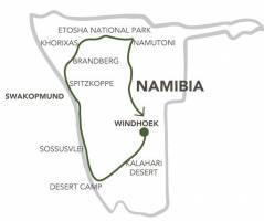 Op avontuur door Namibië (14 dagen)
