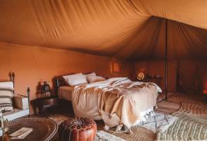 Glamping in de Agafay woestijn