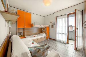 Edera with balcony few steps from sea