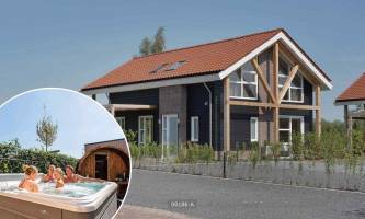 Luxe 10 persoons groepsaccommodatie met Wellness in Lichtenvoord